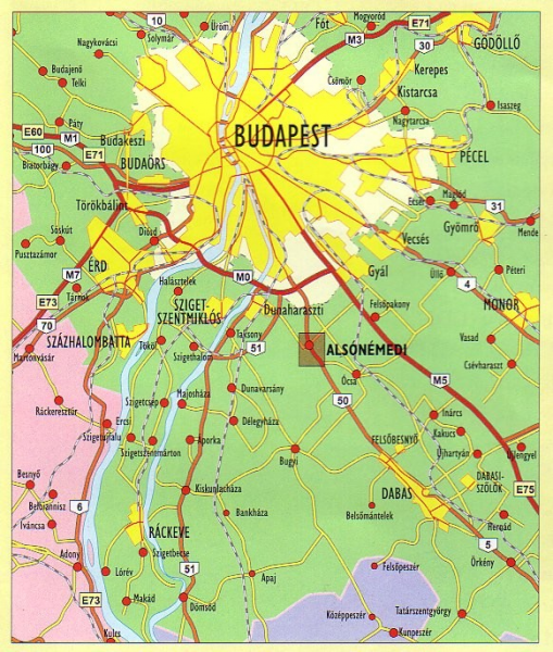 alsónémedi térkép Alsónémedi Nagyközség honlapja alsónémedi térkép